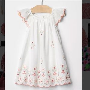 12 month white dress